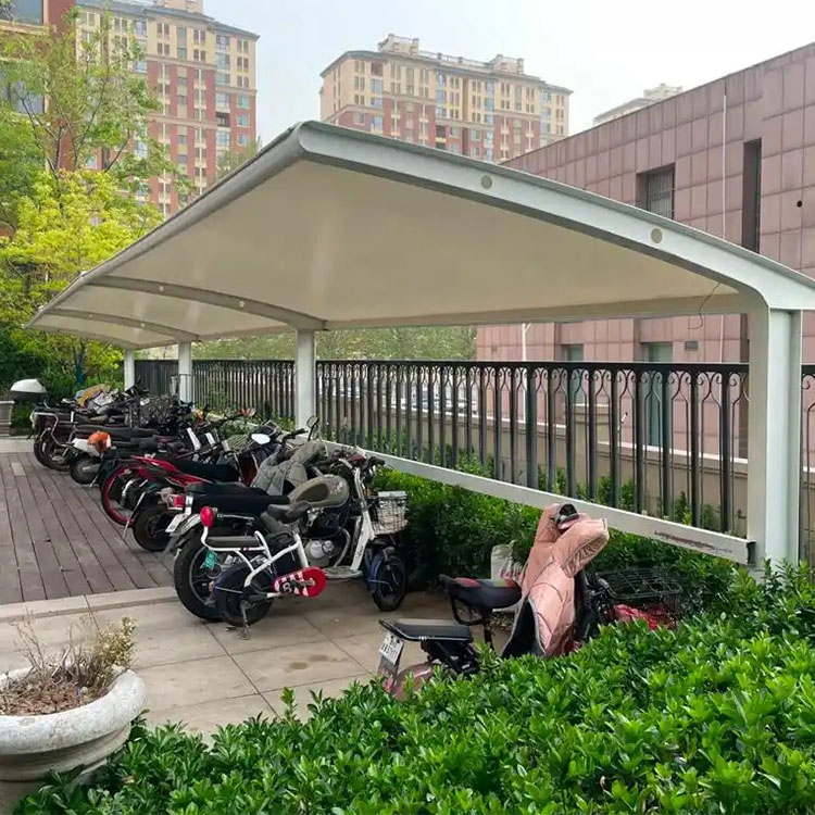 邵阳膜结构电动车棚